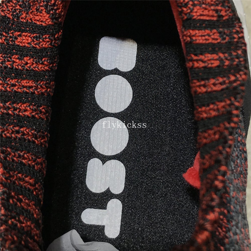 Adidas Ultra Boost Uncaged UB Sock Black Grey Red